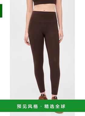 1h可退 香港直邮VARLEY 女士 FreeSoft 25 高腰打底裤 brown棕色