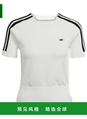 香港直邮ADIDAS ORIGINALS 女士T恤 JW7314 AW2025 白色 短袖针织