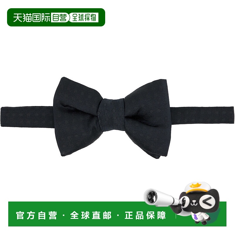 1h可退 香港直邮Tom Ford 汤姆·福特 男士 黑色波点领结 SRM003S