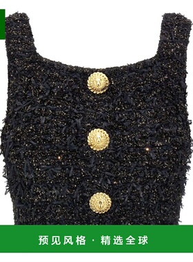 香港直邮Balmain 巴尔曼 女士 无袖上衣 EF1AB053KB19