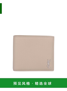 香港直邮Saint Laurent 徽标对折钱包 607727DTI0E