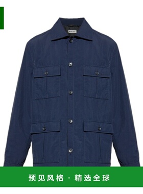 香港直邮BALLY 女士西服 MOU0BNNY307U591 AW2025 蓝色 Jacket wi