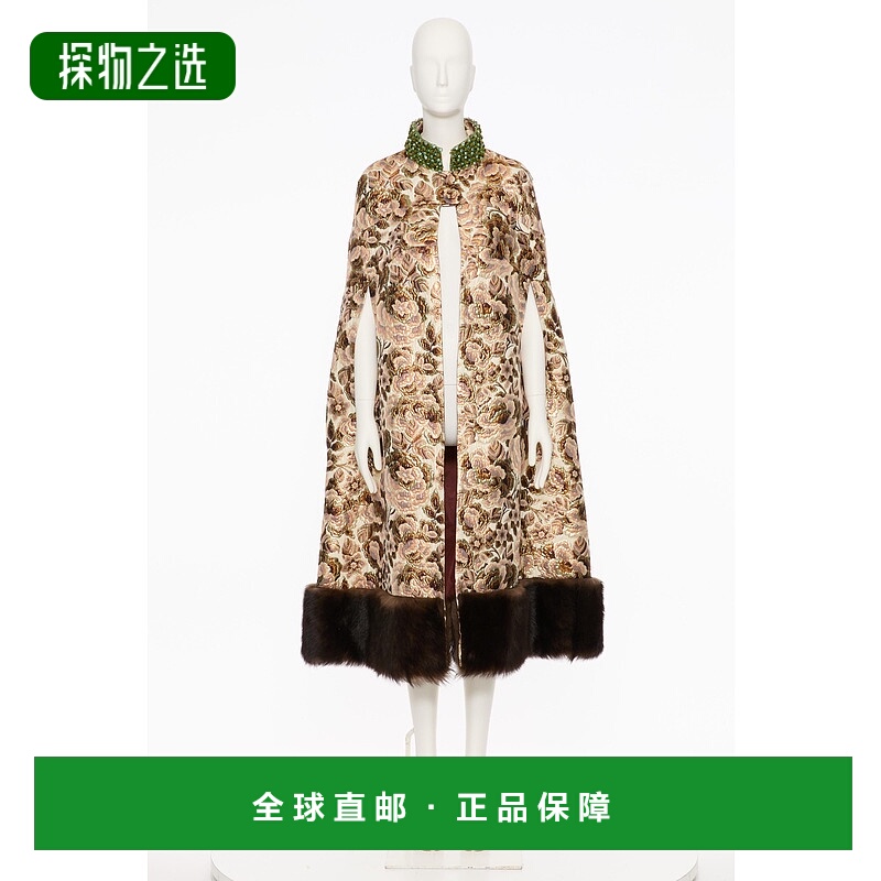 香港直邮Valentino 图案斗篷 BCG4K691M羊毛