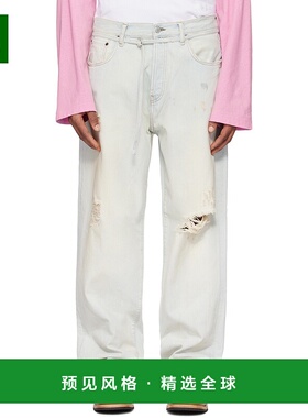 1h可退 香港直邮Acne Studios 艾克妮 男士 蓝色 Loose Fit 1991