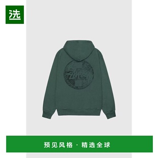 1h可退 【美国直邮】stussy 男士 帽衫运动夹克衫抓绒长袖