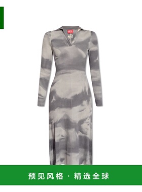 DIESEL 女士连衣裙 MBRIDGEA124000THAJ9BX羊毛针织裙