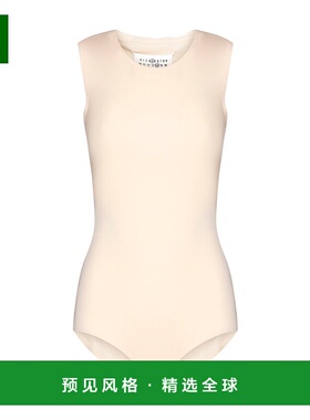 香港直邮Maison Margiela 无袖圆领性感连体衣 SI0NA0001S23976