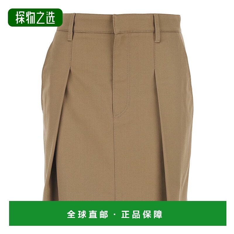 香港直邮Brunello Cucinelli 布内罗·古奇拉利 女士 百褶迷你裙