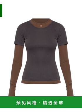 香港直邮MISBHV 女士背心吊带 251W1350GREY AW2025 灰色 Double-