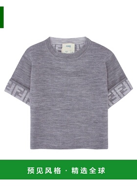 香港直邮Fendi 圆领短袖T恤 JFG142AOBL