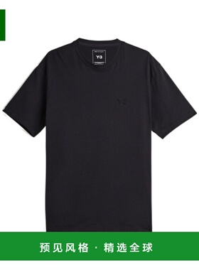 香港直邮Y-3 男士T恤 KQ9783 SS2026 黑色短袖