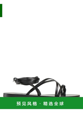 1h可退 香港直邮Ancient Greek Sandals 女士 人字拖 black黑色