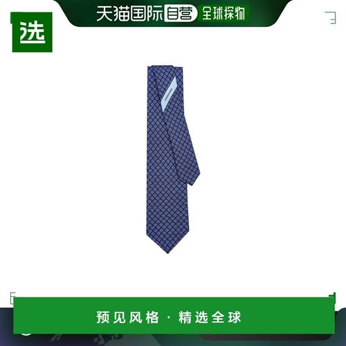 香港直邮Salvatore Ferragamo 印花领带 350950菲拉格慕