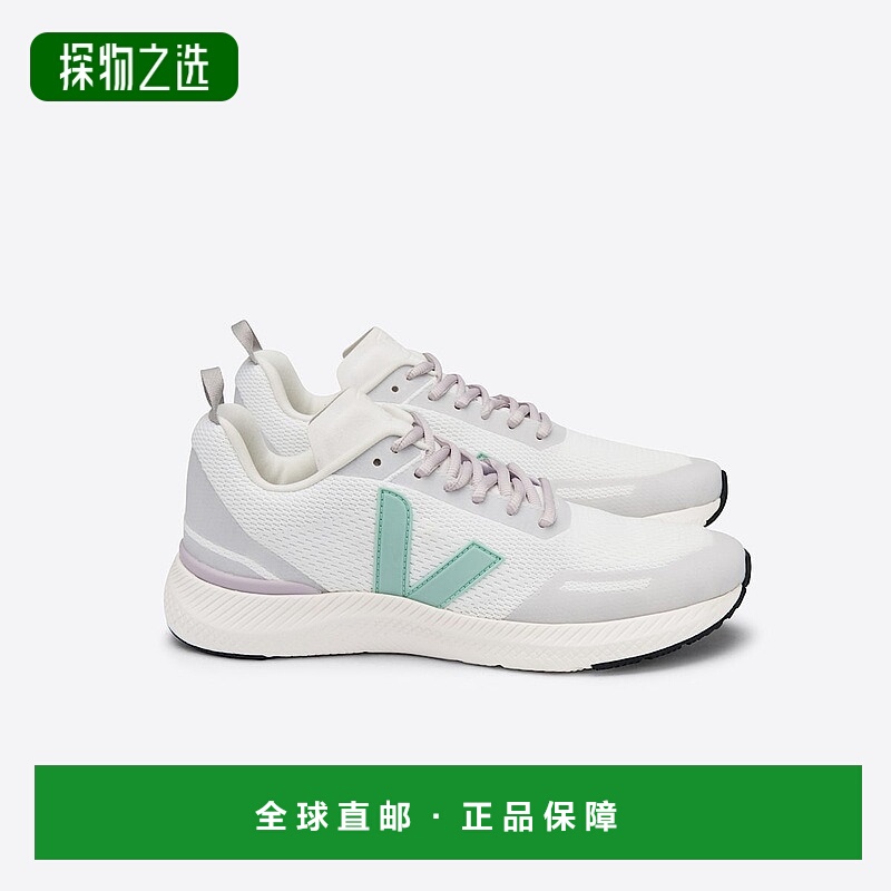 欧洲直邮VEJA Impala系列抹茶色/蛋壳色再生聚酯纤维V训标识男鞋