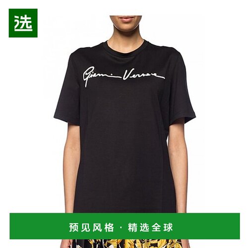 香港直邮Versace logoT恤 A85757A228806A2024范思哲