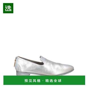 1h可退 香港直邮marsell 女士 乐福鞋 metal金属色 舒适时尚