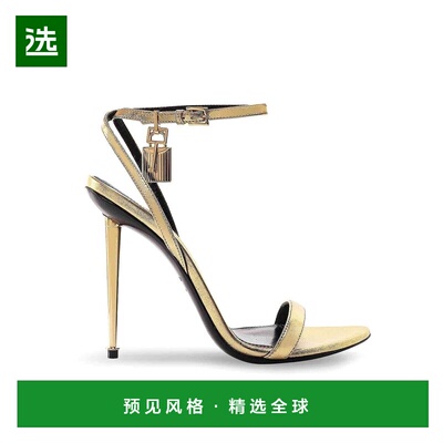 1h可退 香港直邮TOM FORD 女士凉鞋 W2272LSP014 SS2026 银色 Lam