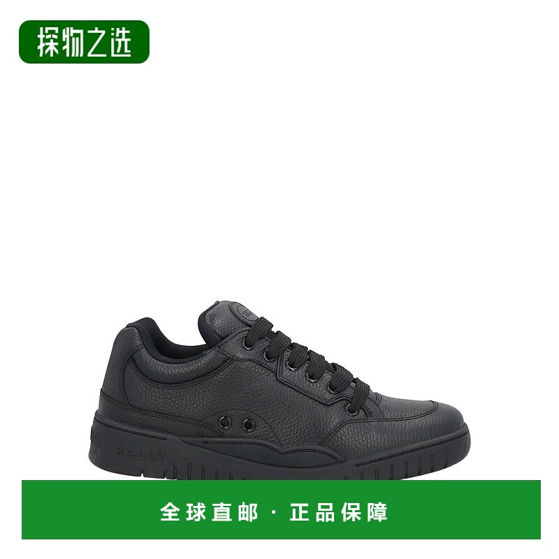香港直邮Bally 巴利 男士 运动鞋 black黑色 舒适时尚