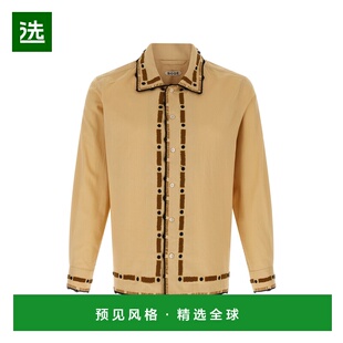 1h可退 香港直邮Bode 男士 'Beaded Ryegrass' 衬衫 MRF25SH019TA