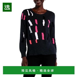 1h可退 【美国直邮】nic zoe Falling Frost 女士毛衣 粉色多色