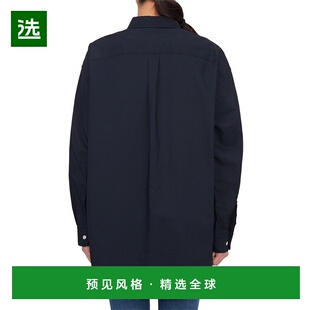 1h可退 香港直邮Nanamica 女士 SUGF351E 深海蓝衬衫 SUGF351EDAR