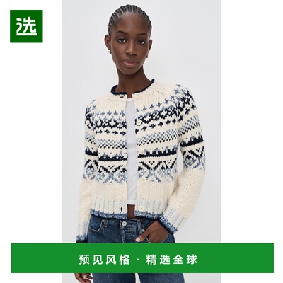 1h可退 香港直邮Velvet 女士 Tovah 针织开衫 colorful花色 舒适