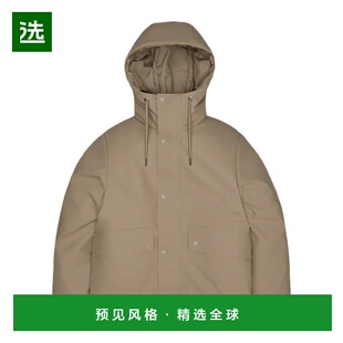 香港直邮RAINS 女士羽绒服 21490BEI AW2025 棕色 Parka