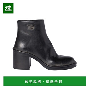 5T334E5ODF070短靴女靴 圆头短筒靴 香港直邮Miu Miu