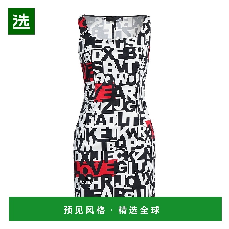 香港直邮moschino 爱莫斯奇诺 女士 短款连衣裙 white白色 舒适时