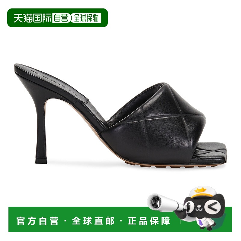 1h可退 香港直邮Bottega Veneta 葆蝶家 女士 Pelle凉拖 EEPD7BLK