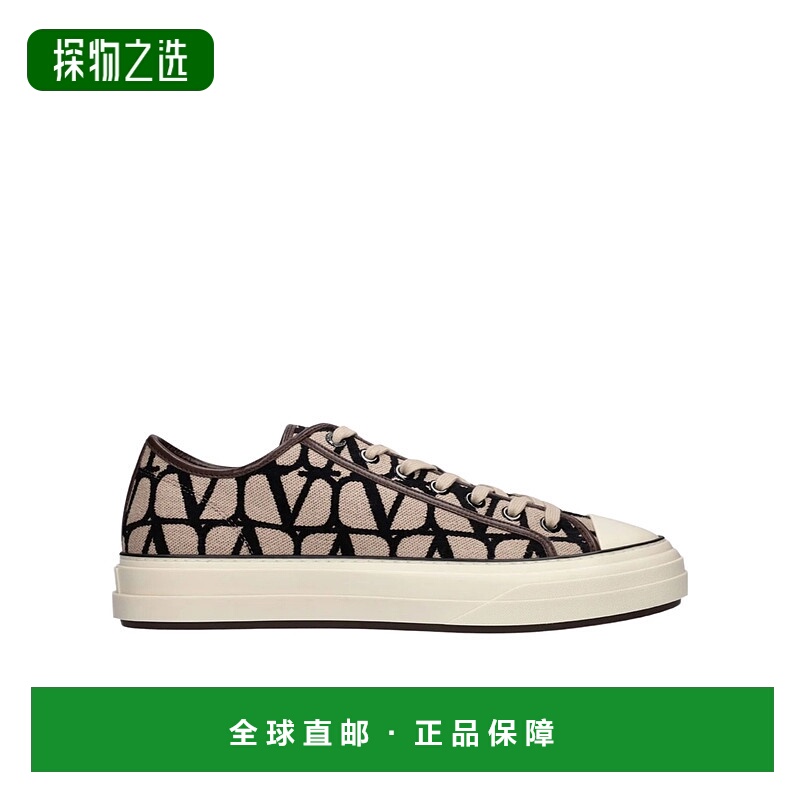 香港直邮Valentino Toile Iconographe 低帮板鞋 77I-3GT004