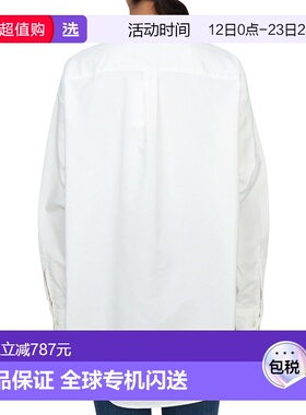 1h可退 香港直邮Nanamica 女士 SUGF351E 白色衬衫 SUGF351EWHITE