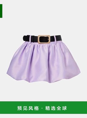 1h可退 香港直邮Self-Portrait 女士 塔夫绸裤裙 purple紫色 舒适