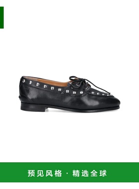 香港直邮BALLY 女士芭蕾乐福鞋 WF1406BU009U901 AW2025 黑色 铆