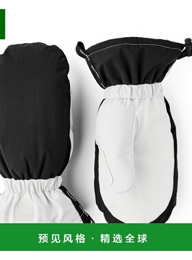 香港直邮HESTRA 男士手套 2025003BLACKOFFWHITE CO 花色