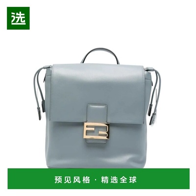 香港直邮FENDI 女士双肩包 8BZ057AYJ11 SS2026 蓝色 Fendi Decon