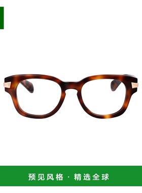 1h可退 香港直邮Gucci 古驰 男士 几何平光镜 GG1518O colorful花