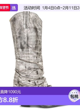 1h可退 香港直邮R13 女士 Mid 牛仔靴子 R13S0107S095A 舒适时尚