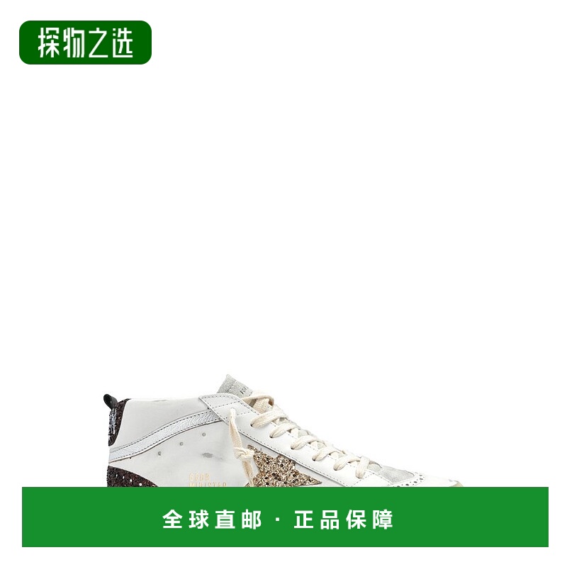 香港直邮GOLDEN GOOSE 女士 系带中帮运动鞋 GWF00122F006136