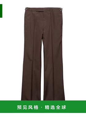 香港直邮Prada 宽腿休闲裤 UP03051CMVSOOO直筒裤