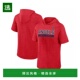 套头连帽衫 1h可退 男士 红色洛杉矶天使短袖 美国直邮 Fanatics