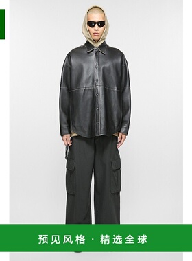 欧洲直邮ACNE (2025新品) 强化帆布工装裤休闲裤直筒裤裤子