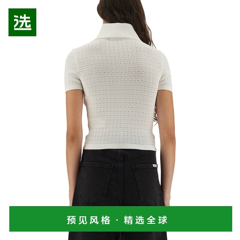 香港直邮SELF-PORTRAIT 女士POLO衫 PF25095TWWHITE AW2025,女装/女士精品,POLO衫,淘宝优惠券,粉丝福利购,淘宝优惠卷