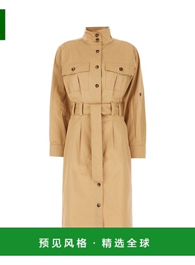 1h可退 香港直邮A.P.C. 女士 长袖连衣裙 COHECF35151 brown棕色