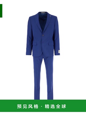 1h可退 香港直邮Corneliani 克莱利亚尼 男士 Electric 蓝色弹力