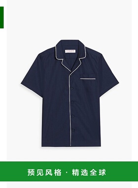 1h可退 香港直邮Orlebar Brown 男士 Marne 棉质府绸衬衫 275142