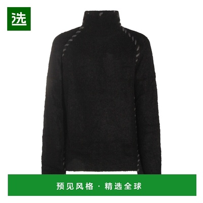 1h可退 香港直邮Thom Krom 男士 黑色羊毛针织衫 MK12511