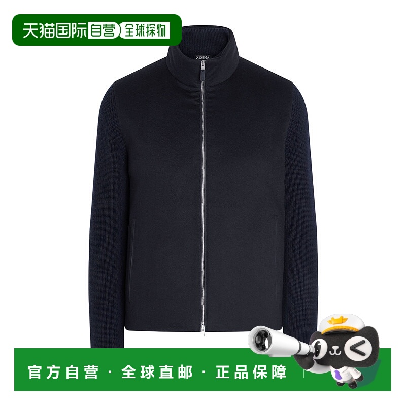香港直邮Zegna Oasi 羊绒全拉链开衫 UGK30A2GCT157长袖
