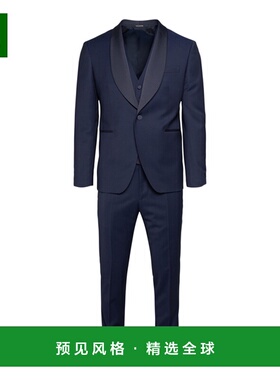1h可退 香港直邮Tagliatore 男士 西装 EFNA18A01550024 blue蓝色