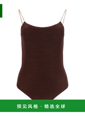 1h可退 香港直邮oseree 女士 Lumiere 紧身泳衣 LIS601CHOCOLATE